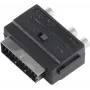 Kabeļa savienotāja pārveidotājs SCART 3xRCA ShiverPeaks BS94034