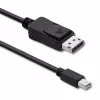 DisplayPort kabelis Qoltec 50434 1.8 m Mini DisplayPort melns
