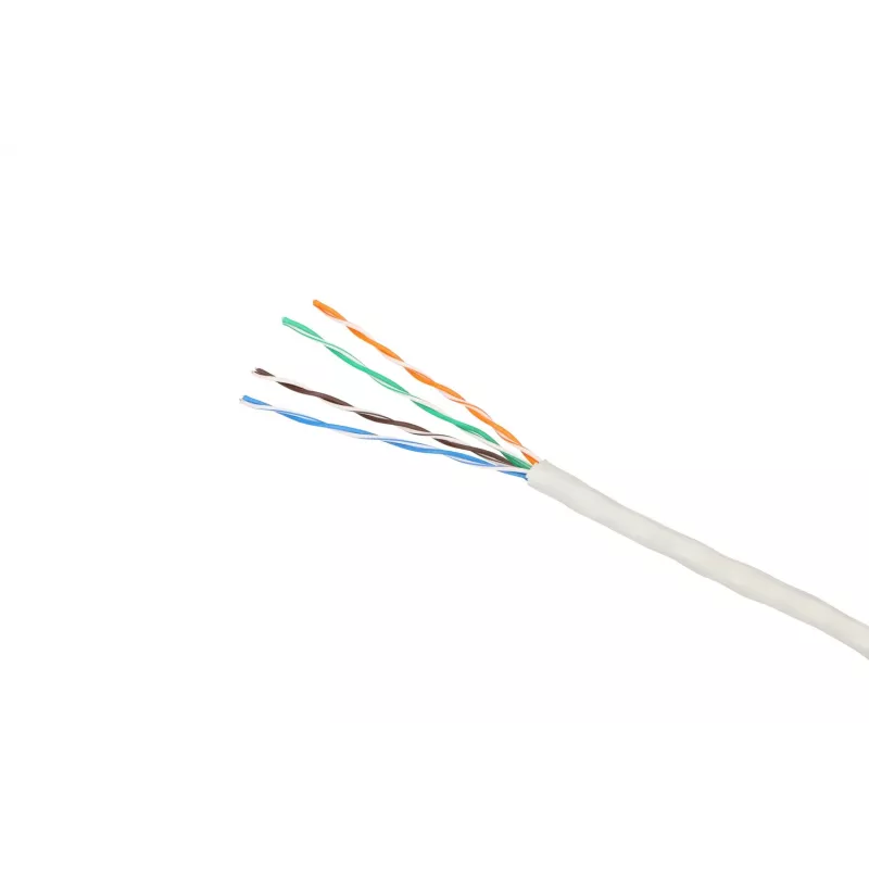 Extralink vītā pāra kabelis CAT5E UTP (U/UTP) V2 iekštelpu 305M