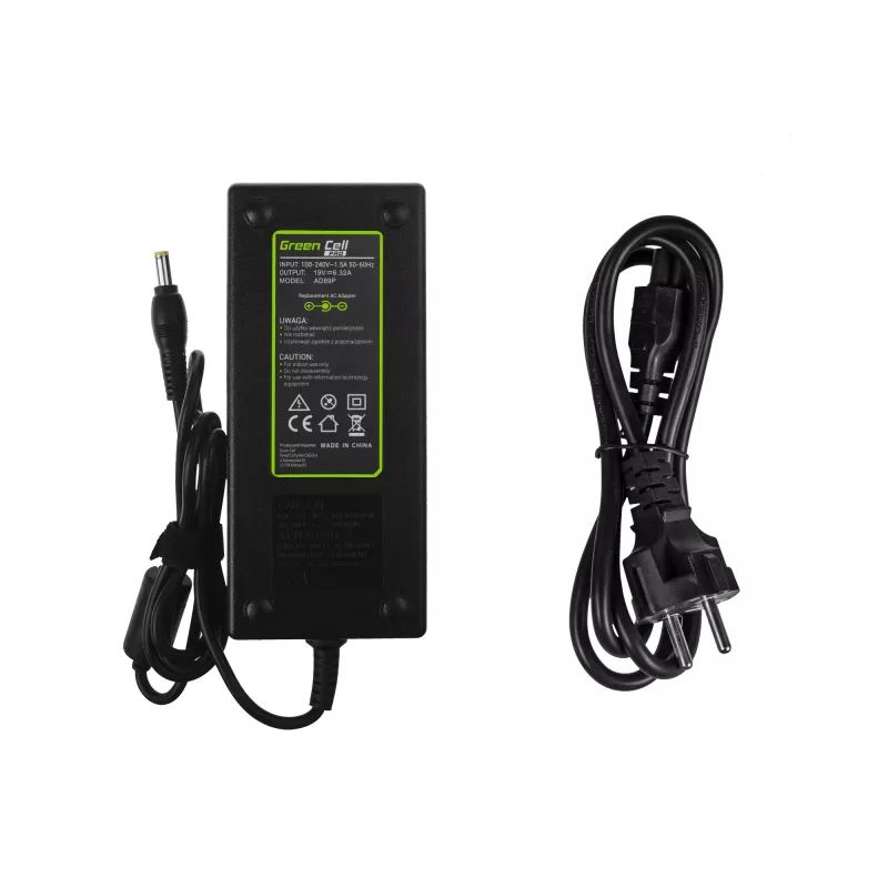 strāvas adapteris zaļa Cell AD89P