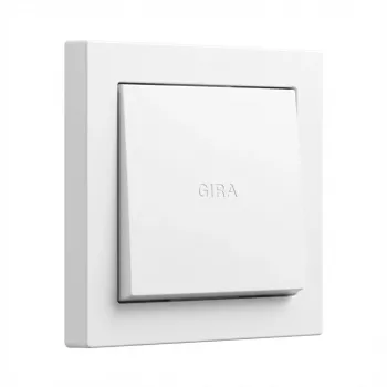 Svārstslēdža pārsegs (Wippe) Gira System 55 Reinweiß 329603 modulārajiem rāmjiem