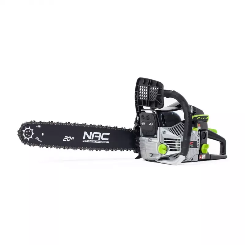 Motorzāģis NAC CST61-50AC benzīna 61,5 cm³ 3,8 ZS 50,8 cm vadotnes sliede 76 posmu ķēde