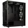 Kolink Observatory HF Glass ARGB Midi-Tower - melns