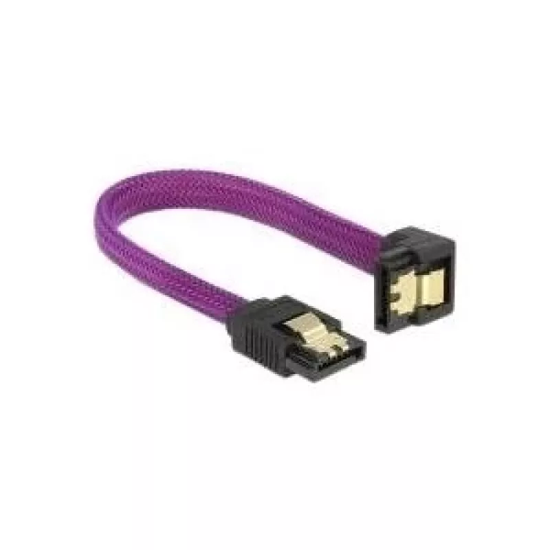 SATA kabelis DeLOCK 83693 0,1 m purpursarkans
