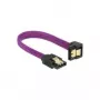 SATA kabelis DeLOCK 83693 0,1 m purpursarkans