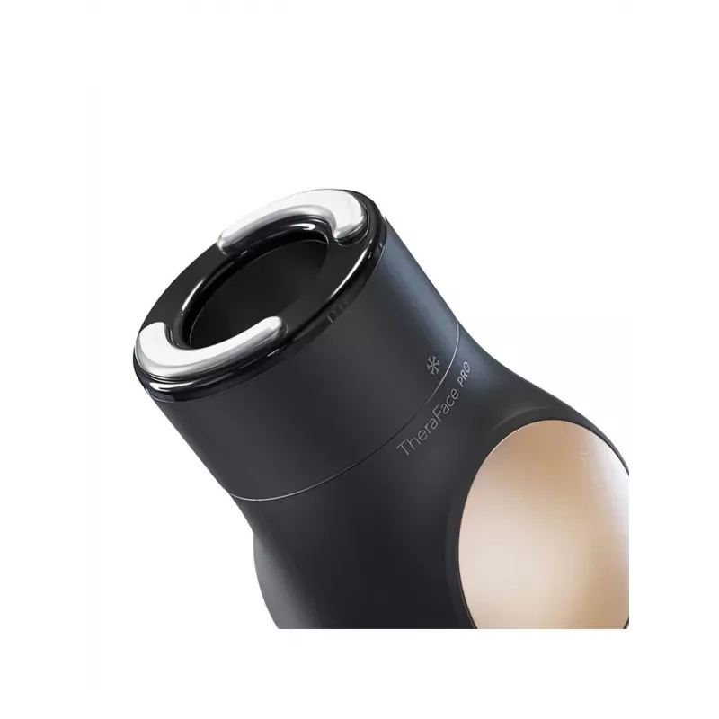 Sejas masētājs Therabody Theraface Hot & Cold Rings FG Melns — 67 mm, bezvadu, 2 programmas, OLED displejs