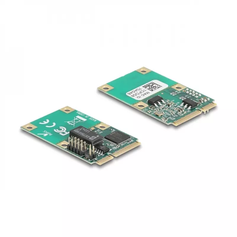 DeLOCK 95268 iekšējais RJ-45 adapteris Mini PCI Express 2.5 Gbit/s
