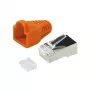 Spraudnis CAT.6 RJ45 100 gab., oranžs