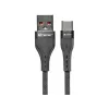 Tracer 47487 USB A - Type C M/M 1m kabelis pelēks