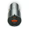 Automašīnas lādētājs everActive CC-40Q QC3.0 60W, USB automašīnas strāvas adapteris mobilo ierīču uzlādēšanai