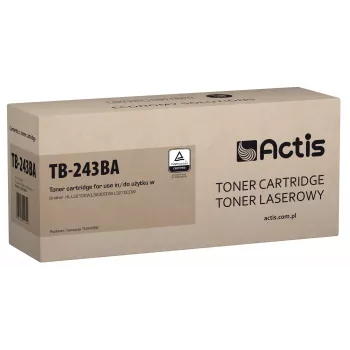 Actis TB-243BA tonera kasetne (aizstāj Brother TN-243BK; Standarta; 1000 lpp.; melna)