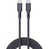 AUKEY CB-KCC101 Nylon kabelis USB-C - USB-C 1m