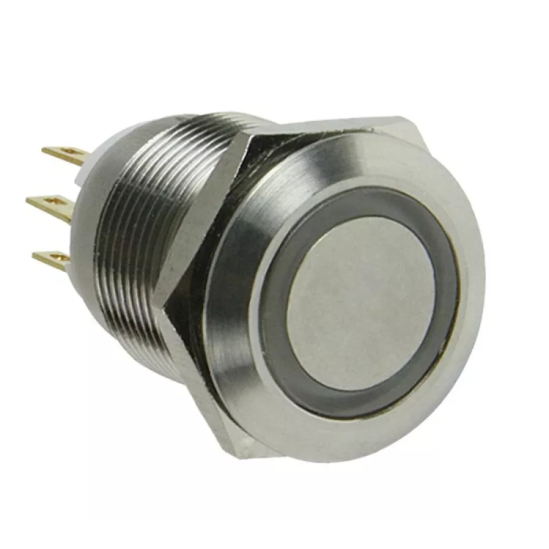 Lamptron Vandalismusschalter 19mm - Silverline - sarkans