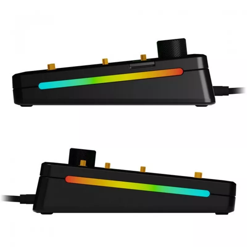 Mehāniskā tastatūra GLORIOUS GMMK 3 PRO Barebones 65% vadu USB RGB melna