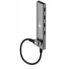 Goobay Slim 4 portu USB centrmezgls USB-C uz 5 Gbit/s - -Plug> 4x -Socket (76564)