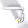 AIO ūdens dzesētājs Montech Hyper Flow ARGB 240 mm balts — 240 mm radiators, ARGB apgaismojums, balta apdare