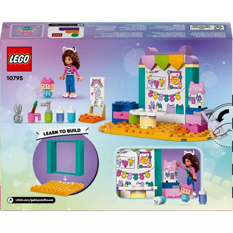 LEGO GABBY’S DOLLHOUSE 10795 Radošanās ar Baby Box