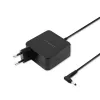 Qoltec 51745 barošanas adapteris/invertors iekštelpām 65 W Melns