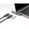 DeLOCK 3 portu plāns USB centrmezgls USB Type-C 10 Gbps 2 x USB 2.0