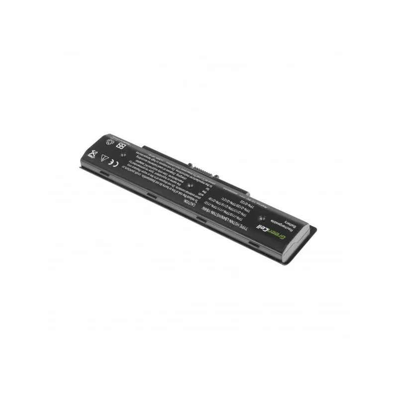 Baterija zaļa Cell HP78 HP Pavilion / Envy klēpjdatoriem, 4400 mAh, 10.8 V, 6 elementi, litija jonu, melna