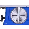 Galda zāģis Scheppach HS100S Special Edition — 2000 W, 250 mm asmens, 85 mm griešanas dziļums, 0–45° slīpums, salokāms statīvs