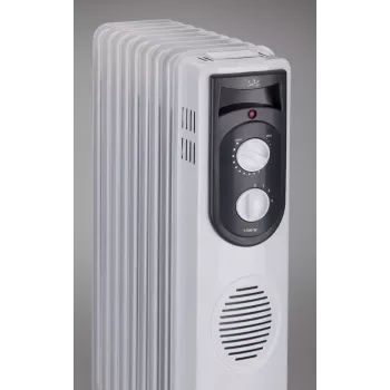 Eļļas elektriskais telpu sildītājs JATA R107
