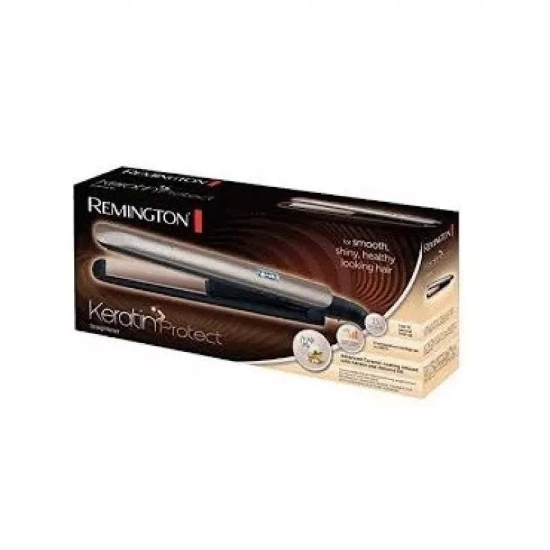 Remington S8540 matu veidošanas instruments Taisnošanas gludeklis Silts melns, Bronza 1.8 m