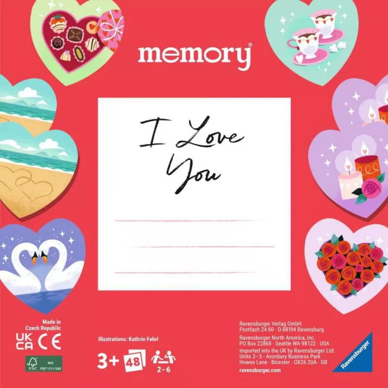 memory moments - Es tevi mīlu, atmiņas spēle