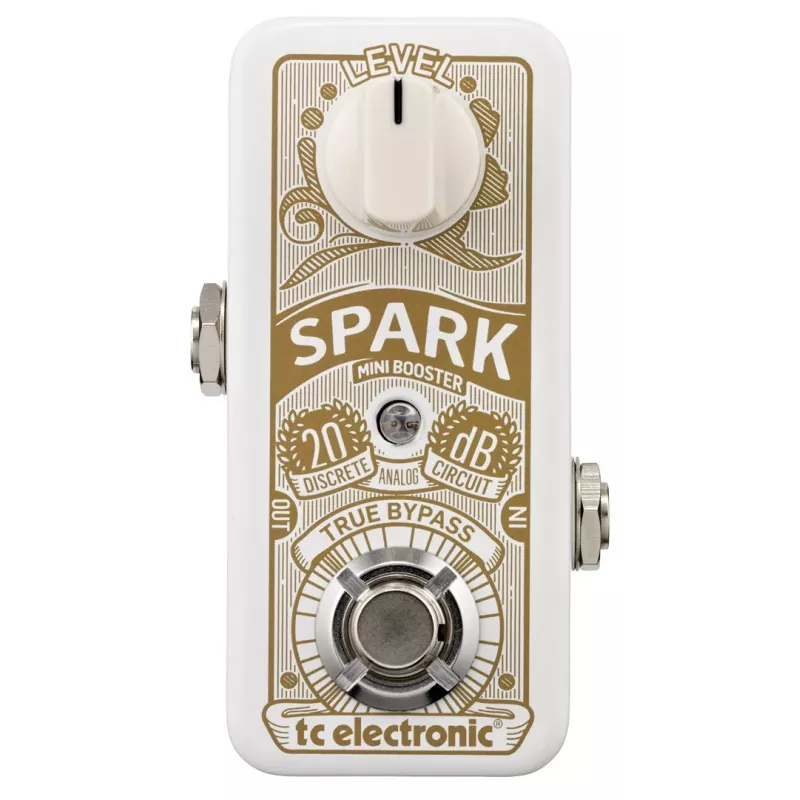 TC Electronic Spark Mini efektu pedālis Balts