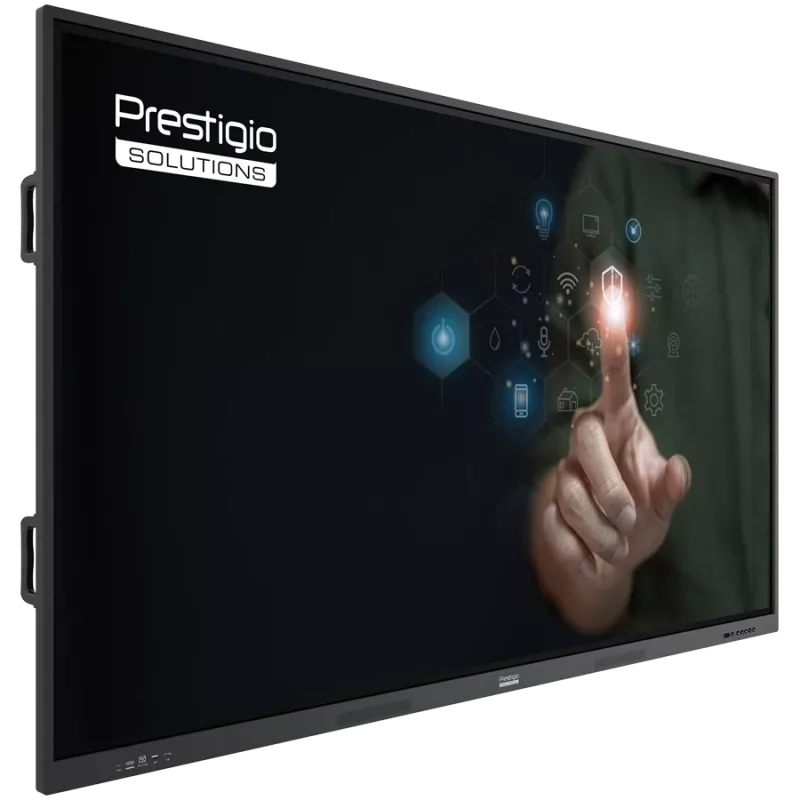 Prestigio Multiboard 65 collu Light Series UHD 4K Android 13 Dual Wi-Fi 40TP skārienpildspalva PSMB000L655