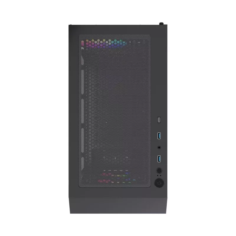 Gembird CCC-FC-900ARGB Gaming datora korpuss Fornax 900, ATX, melns