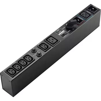 Bluewalker PowerWalker MBS - pārslēgšanas slēdzis (Rack - montējams plauktā) - AC 208/220/230/240 V - izejas savienotāji: 6 - 48,3 cm (19 inch) - melns (UPS2005)