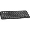 Logitech Pebble Keys 2 K380s - Tastatūra - Bezvadu - Bluetooth LE - QWERTY - Ziemeļvalstu (dāņu/somu/norvēģu/zviedru) - toņu grafīta (920-011879)
