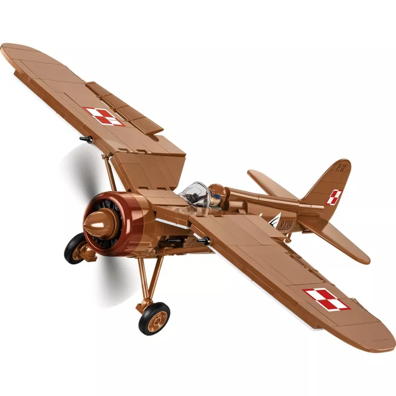 COBI PZL P.11c būvniecības komplekts, 320 gab., Otrais pasaules karš