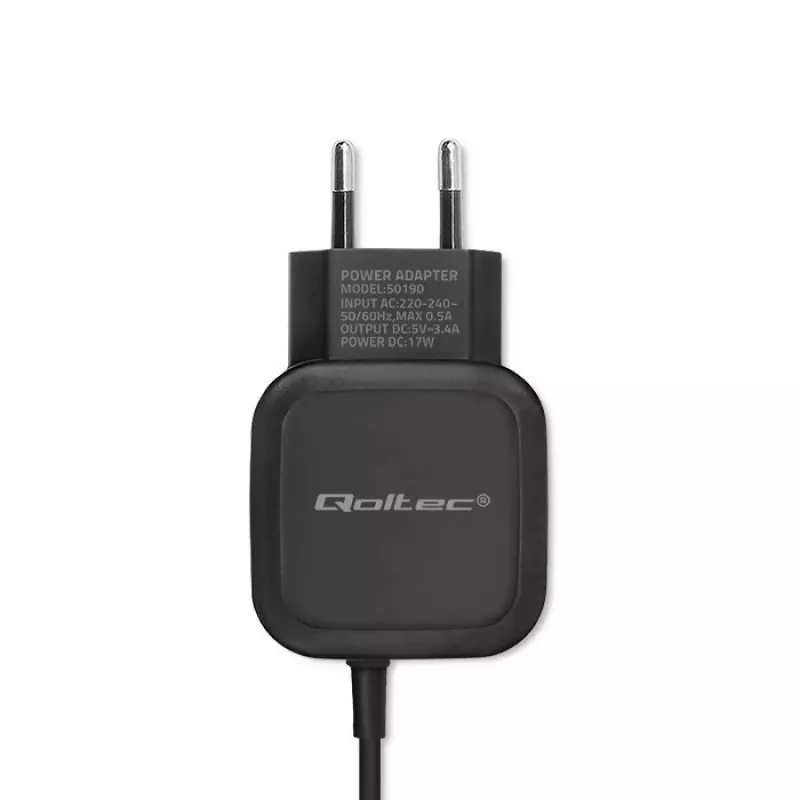 Qoltec 50190 Mobilās ierīces lādētājs mobilajam telefonam, planšetei, tālrunim