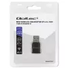 Bezvadu Mini USB Wi‑Fi adapteris QOLTEC 57007 — vienas joslas 2,4 GHz, līdz 150 Mb/s, iekšējā antena