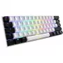 Sharkoon SGK50 S4 Tastatūra Spēļu USB QWERTZ Vācu Balta RGB LED