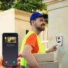 Video durvju zvans Tellur TLL331511 1080P ar atslēgšanas funkciju un iekštelpu zvanu