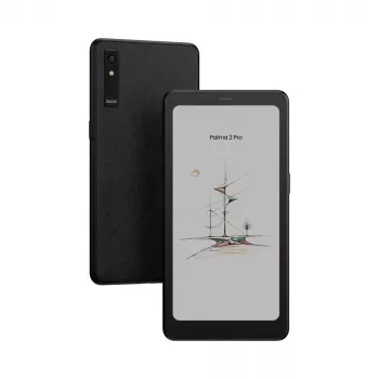 E-lasītājs Onyx BOOX Palma 2 Pro — 6,13 collas 824×1648, 8GB RAM, 128GB, Android 15, pirkstu nospiedumu sensors, Wi‑Fi, Bluetooth 5.1, SIM slots, 3950 mAh, melns