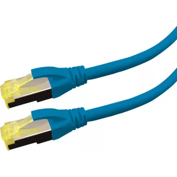 Tīkla kabelis LOGON APR6A100B Cat6a S/FTP (S-STP) zils 10 m RJ-45–RJ-45