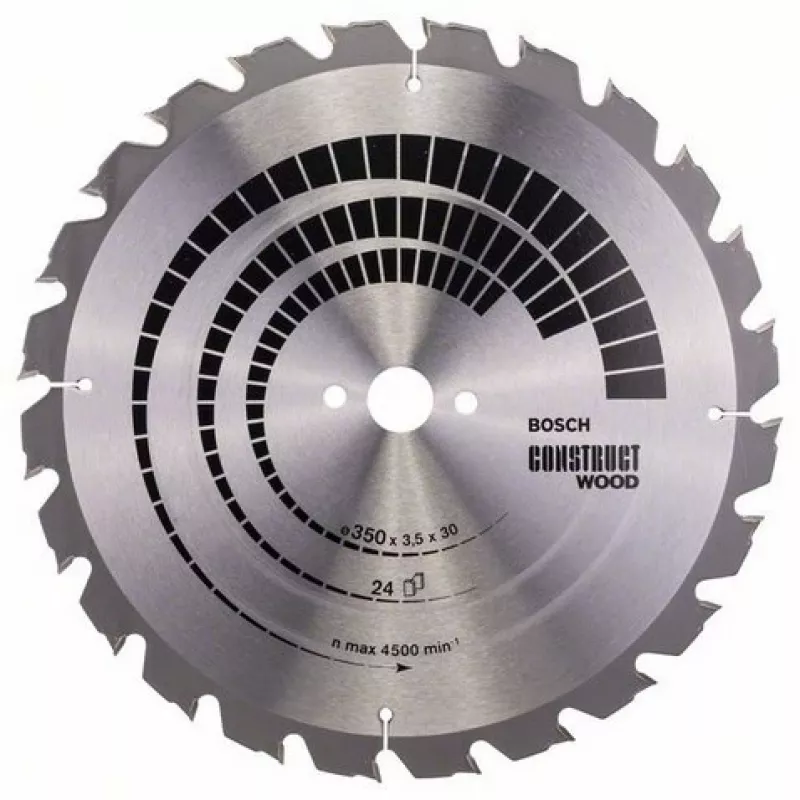 Riņķa zāģa asmens Bosch 2 608 640 692 – celtniecības koksnei, 35 mm diametrs, 2,5 mm biezums