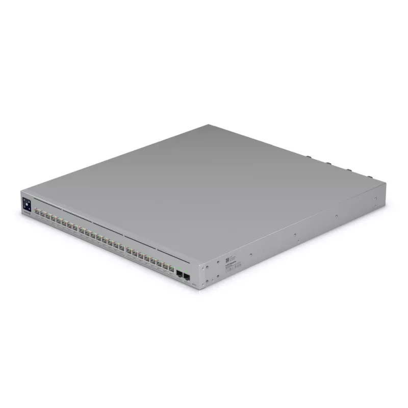 Ubiquiti ECS-24-POE (1050W) ENTERPRISE-GRADE 24-PORT, Layer 3 Etherlighting POE+++ slēdzis, 10 Gbe RJ45, 25G SFP28
