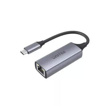 Tīkla interfeisa karte Unitek U1312A, IEEE 802.3, pelēka, 0,5 m kabelis