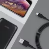 Lightning kabelis AUKEY CB-AL05 1 m melns