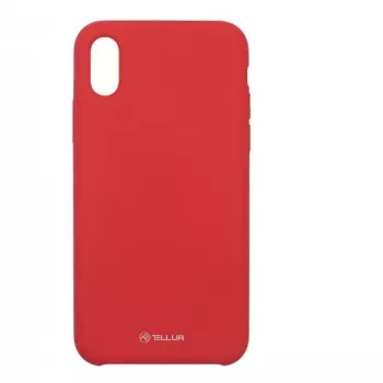 Phone case Tellur Silicone Cover iPhone XS — Red