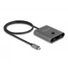 DeLOCK 11500 USB 3.2 Gen 2 Type-C centrālelements 10000 Mbit/s 144 Hz