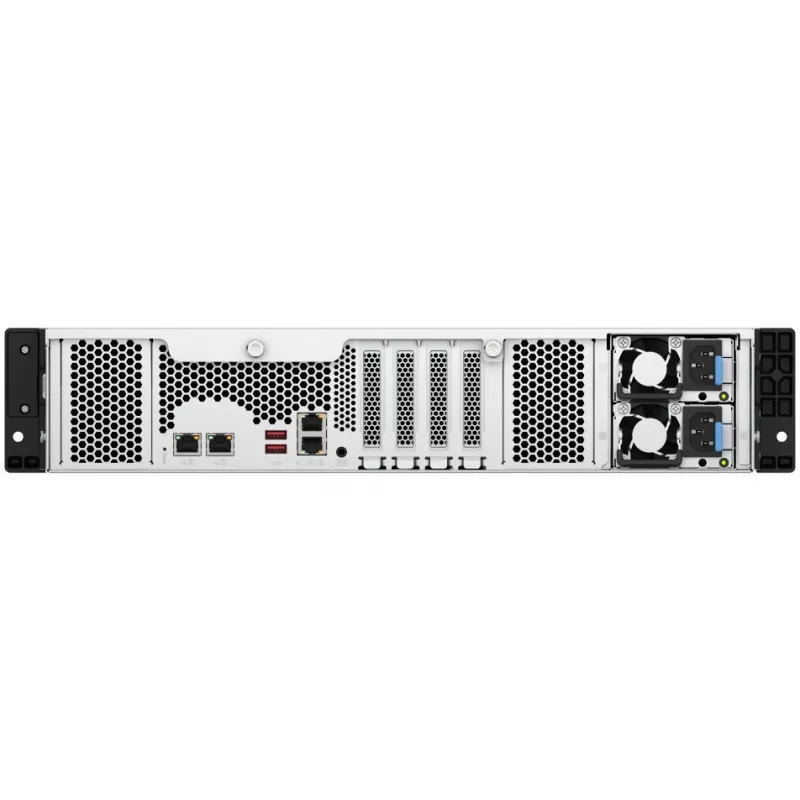 QNAP TS-H1277AXU-RP NAS Rack (2U) AMD Ryzen™ 5 16 GB DDR5 0 TB QuTS hero Melns