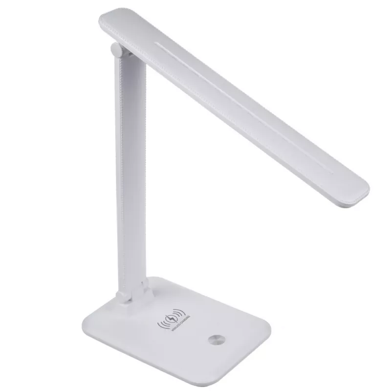 LED galda lampa MACLEAN MCE616W 9W ar iebūvētu Qi bezvadu lādētāju