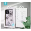Aizsargtelefona maciņš Devia Crystal Flora iPhone 12 mini — melns