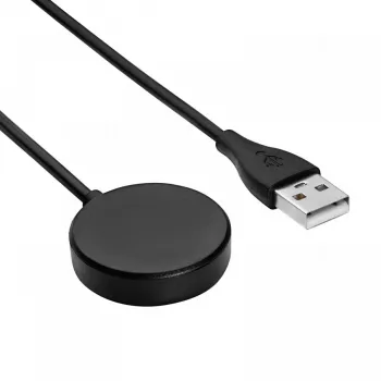 Iekštelpu lādētājs Akyga AK-SW-09 viedpulkstenim melns USB 5V 1m